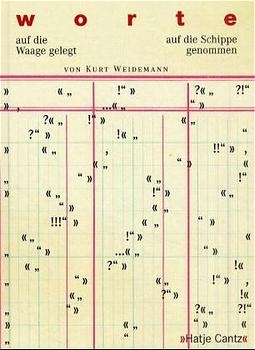 Worte - Kurt Weidemann