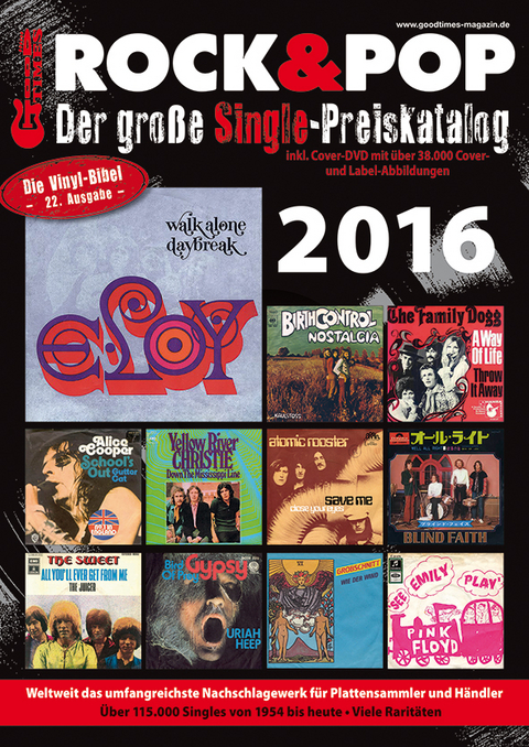 Der gro&szlig;e Rock & Pop Single Preiskatalog 2016 - Martin Reichold