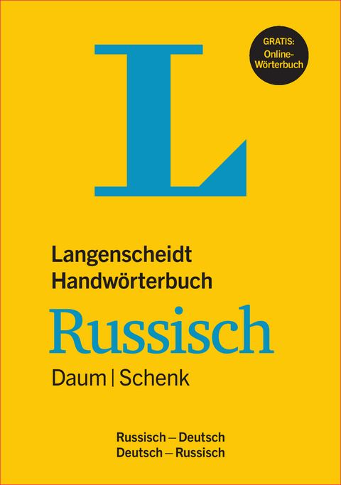 Langenscheidt Handw&ouml;rterbuch Russisch Daum/Schenk - Buch mit Online-Anbindung - Edmund Daum, Werner Schenk