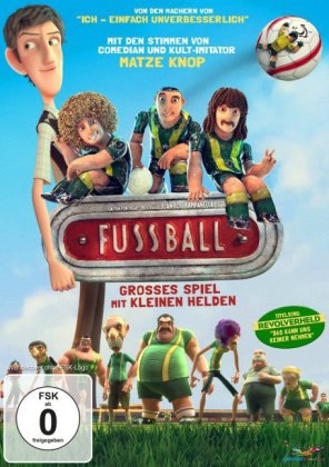Fu&szlig;ball - Gro&szlig;es Spiel mit kleinen Helden, 1 DVD
