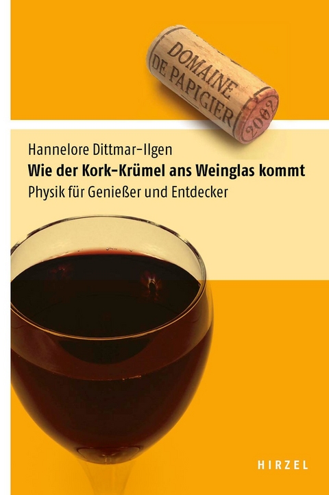 Wie der Kork-Kr&uuml;mel ans Weinglas kommt - Hannelore Dittmar-Ilgen