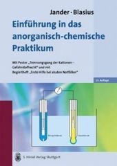 Jander /Blasius - Einführung in das anorganisch-chemische Praktikum