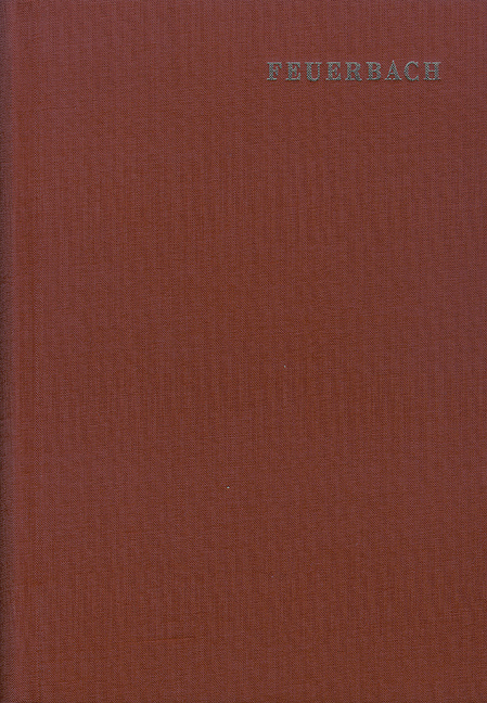 Ludwig Feuerbach: S&auml;mtliche Werke / Band 8: Vorlesungen &uuml;ber das Wesen der Religion - Ludwig Feuerbach