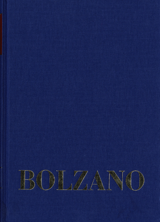 Bernard Bolzano Gesamtausgabe / Reihe II: Nachlaß. B. Wissenschaftliche Tagebücher. Band 6,2: Miscellanea Mathematica 10