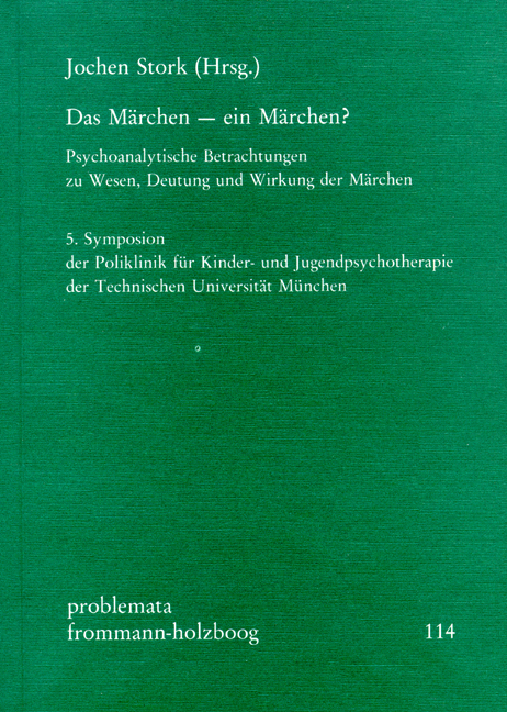 Das M&auml;rchen - ein M&auml;rchen? - 
