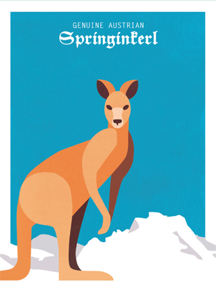 &Ouml;sterreichisches Grafikdesign kann wenn, dann mit Humor gl&auml;nzen.