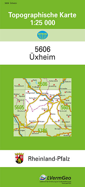 TK25 5606 &Uuml;xheim -  Landesamt f&uuml;r Vermessung und Geobasisinformation Rheinland-Pfalz
