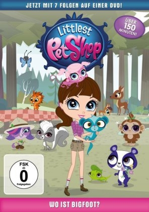 Littlest Pet Shop - Wo ist Bigfoot?. Staffel.2.3, 1 DVD
