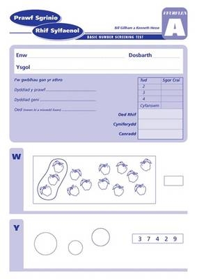 Prawf Sgrinio Rhif Sylfaenol (Basic Number Screening Test-Welsh Edition) Pk10