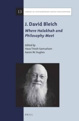 J. David Bleich: Where Halakhah and Philosophy Meet - 