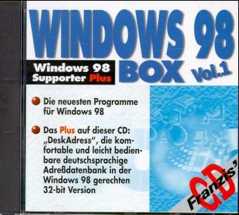 Windows 98 Box, 1 CD-ROM. Vol.1 - 