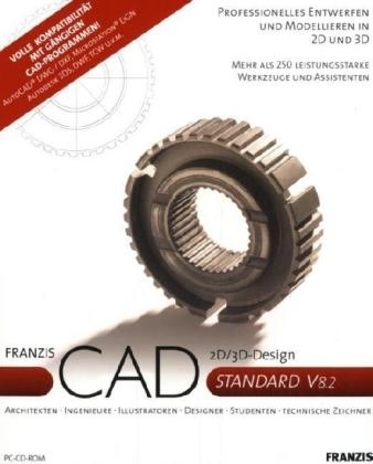 Franzis CAD standard V8.2, CD-ROM