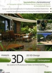 Franzis 3D Terrassen - Gartenplaner, CD-ROM
