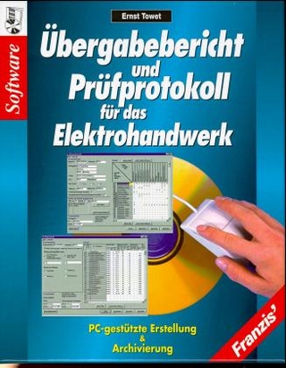 Übergabebericht und Prüfprotokoll für das Elektrohandwerk, 1 CD-ROM