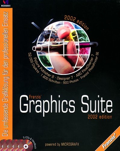 Franzis' Graphics Suite 2002 edition, 5 CD-ROMs