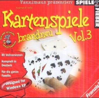 Kartenspiele brandneu, 1 CD-ROM. Vol.3 - 