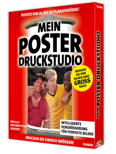 Mein Poster Druckstudio, CD-ROM