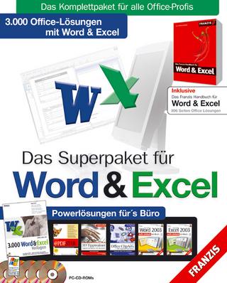 Das Superpaket für Word & Excel, 5 CD-ROMs u. Buch