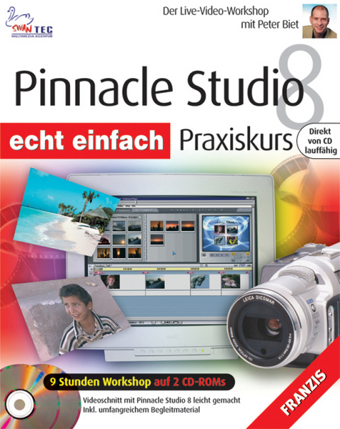 Pinnacle Studio 8 Praxiskurs, 2 CD-ROMs - 