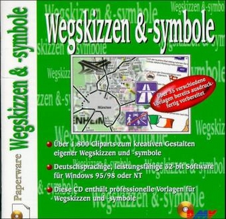 Wegskizzen und Wegsymbole, 1 CD-ROM