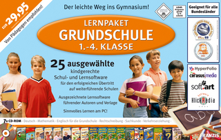 Lernpaket Grundschule, 7 CD-ROMs