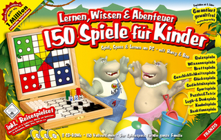 Lernen, Wissen & Abenteuer, 150 Spiele für Kinder, 3 CD-ROMs