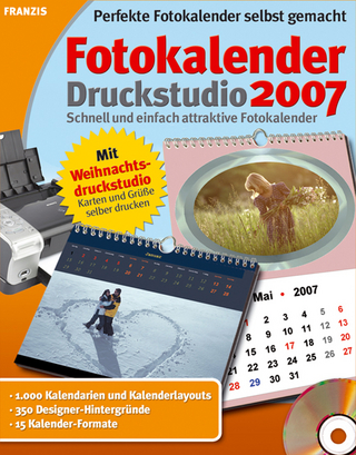 Fotokalender Druckstudio 2007, CD-ROM
