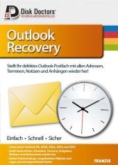 Disk Doctors Outlook Recovery, CD-ROM