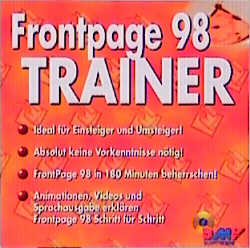 Frontpage 98 Trainer, 1 CD-ROM
