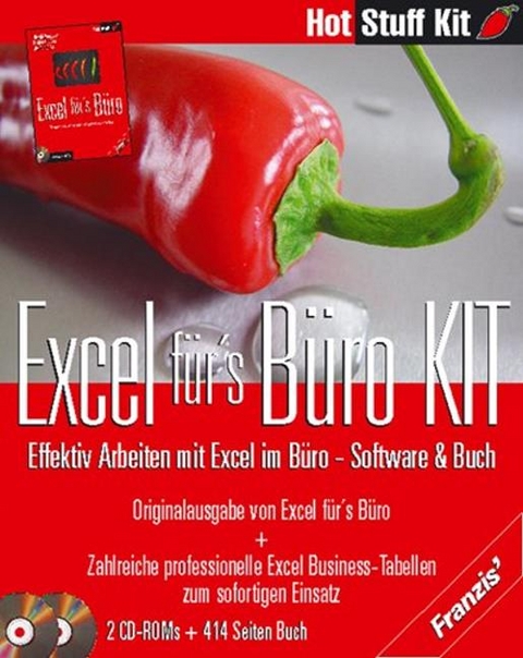 Excel f&uuml;r's B&uuml;ro Kit, 2 CD-ROMs u. Buch - 