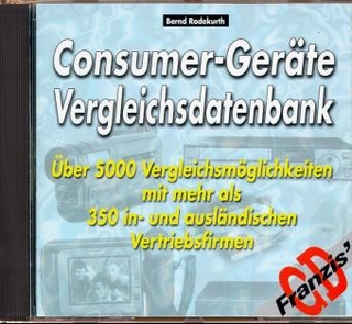 Consumer-Geräte Vergleichsdatenbank, 1 CD-ROM