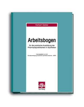 Arbeitsbogen für die praktische Ausbildung von Pharmaziepraktikanten