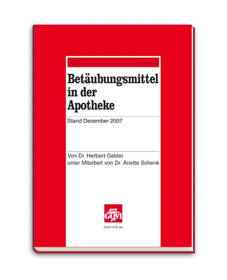 Betäubungsmittel in der Apotheke