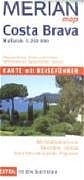 Costa Brava Karte mit Reiseführer