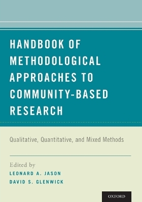 Handbook of Methodological Approaches to Community-Based Research - 