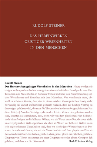 Das Hereinwirken geistiger Wesenheiten in den Menschen