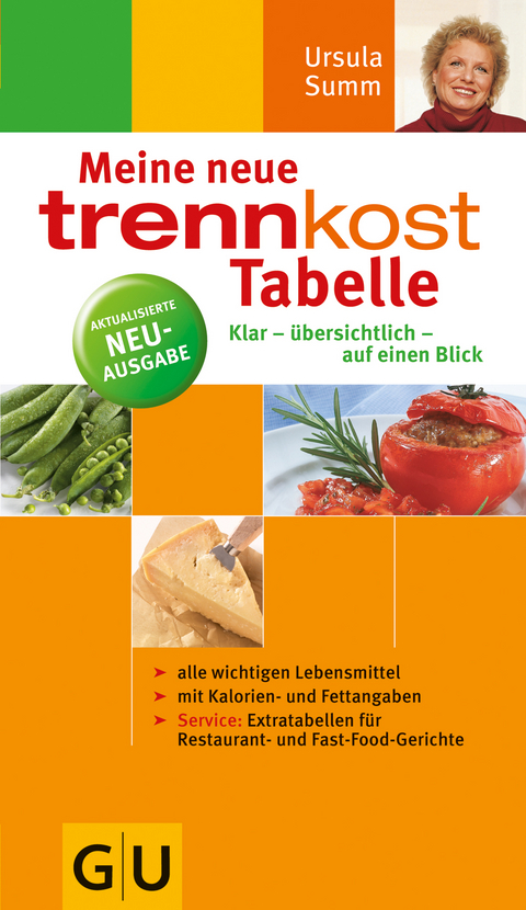 trennkost-Tabelle, Meine neue - Ursula Summ