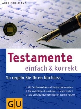 Testamente einfach und korrekt