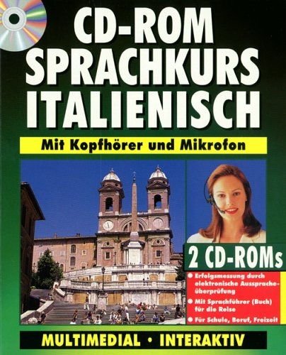 CD-ROM Sprachkurs Italienisch, 2 CD-ROMs und Sprachführer