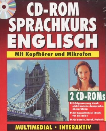 CD-ROM Sprachkurs Englisch, 2 CD-ROMs und Sprachf&uuml;hrer