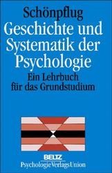 Geschichte und Systematik der Psychologie - Wolfgang Sch&ouml;npflug