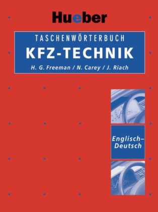 Taschenwörterbuch Kfz-Technik Englisch-Deutsch