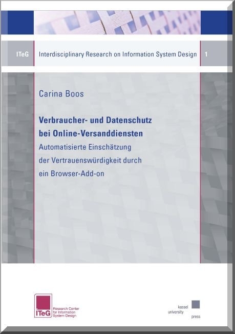 Verbraucher-und Datenschutz bei Online-Versanddiensten - Carina Boos