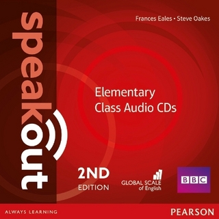 Speakout Elementary 2nd Edition Class CDs (3)
