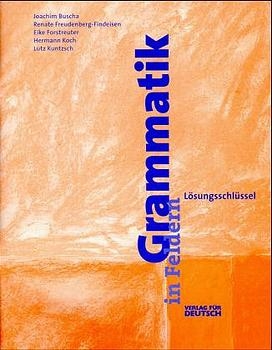 Grammatik in Feldern - Joachim Buscha, Renate Freudenberg-Findeisen, Lutz Kuntzsch