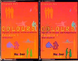 Colours. Englisch f&uuml;r Intensiv- und Kompaktkurse / Gesamtpaket - 2 Cassetten. Lehrbuch- und Arbeitsbuchteil - Stephen Fox