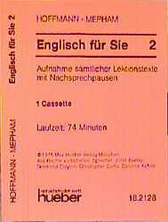 Englisch f&uuml;r Sie 2 - Hans G Hoffmann, Brigitte Hoffmann, Roy Mepham