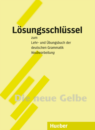 Lehr- und Übungsbuch der deutschen Grammatik – Neubearbeitung