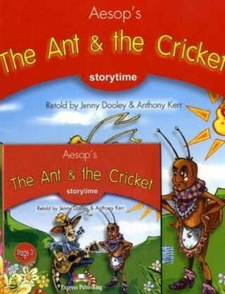 Express Publishing Primary Readers - Stufe 2 / The Ant & the Cricket - Pupil's Book mit Audio-CD