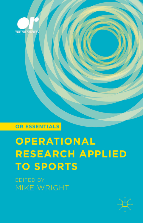 Operational Research Applied to Sports - 
